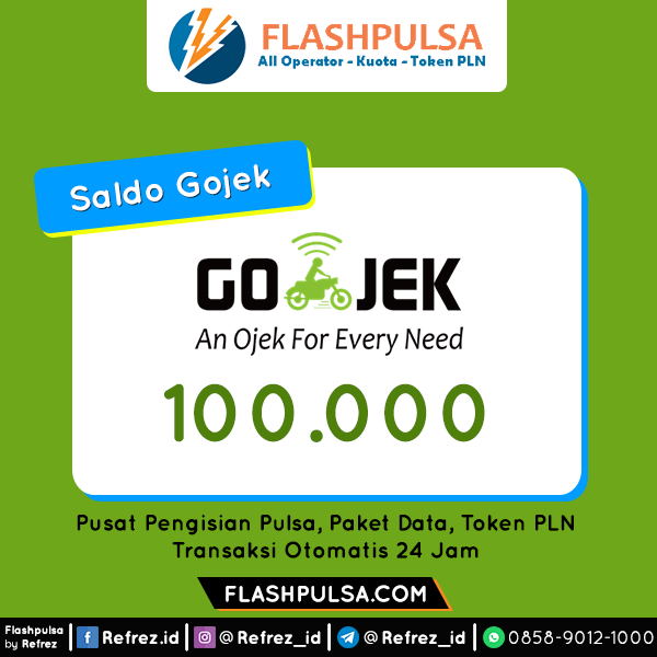 Saldo Gojek SALDO GOJEK DRIVER - GOJEK DRIVER 100