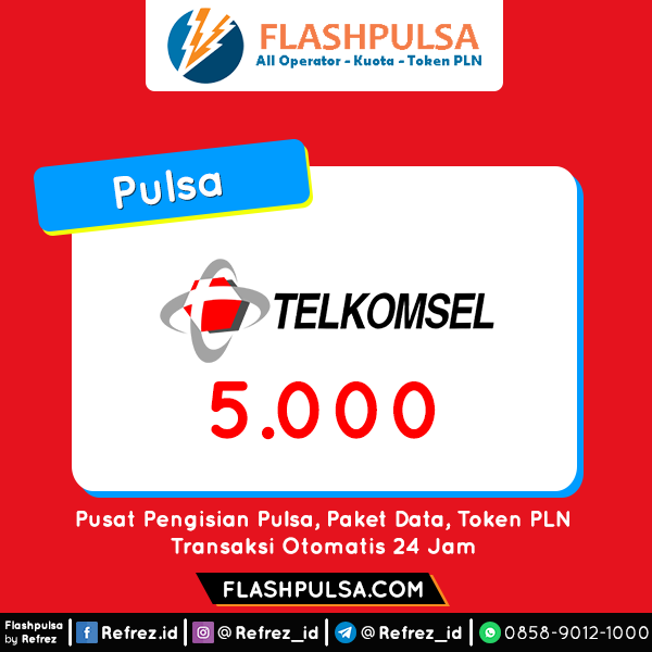 Pulsa TELKOMSEL Pulsa - Telkomsel 5.000