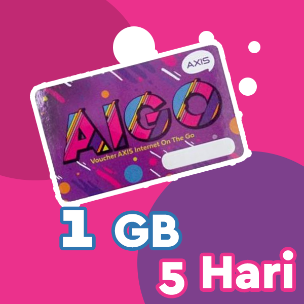 Voucher DATA Axis Data Mini Voucher - Axis Voucher 1GB MINI 5HR