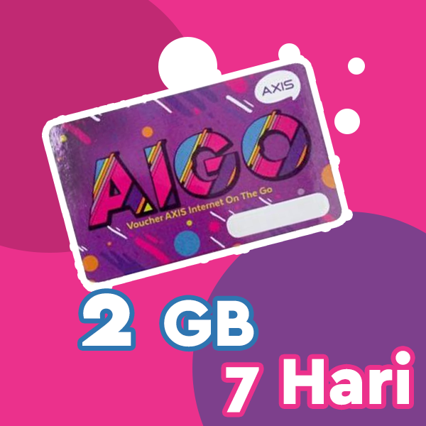 Voucher DATA Axis Data Mini Voucher - Axis Voucher 2GB MINI 7HR